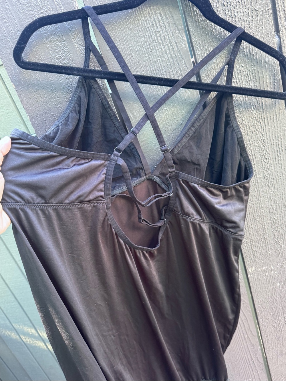 Torrid Black Sexy Strappy Sleepdress with Fringe Hem, 🖤 Size 4 - Picture 3 of 7